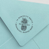  Pineappel Return-adres Rubberstempel