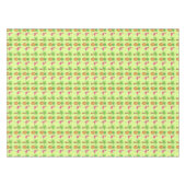 Pineappel Roze flamingo Palm tropische druk Tafelkleed (Voorkant (Horizontaal))