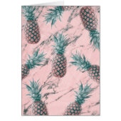 Pineappel Roze marmer Modern Dank je dat je hebt g (Voorkant)