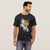 Pineappel Swinger Unicorn Swinging Lifestyle Pol T-shirt (Voorkant volledig)