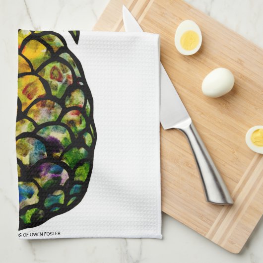 PINEAPPEL THEEDOEK (Quarter Fold)