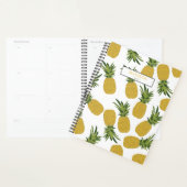 Pineappel Tropical Fruit Pattern Diary Planner (Display)