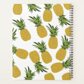 Pineappel Tropical Fruit Pattern Diary Planner (Achterkant)