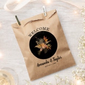 Pineappel tropische Floral Bedankzakje (Geknipt)