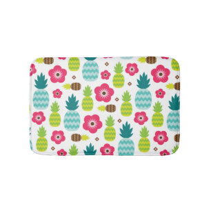 Pineappel Tropische zomer Badmat