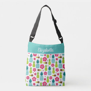 Pineappel Tropische zomer Crossbody Tas