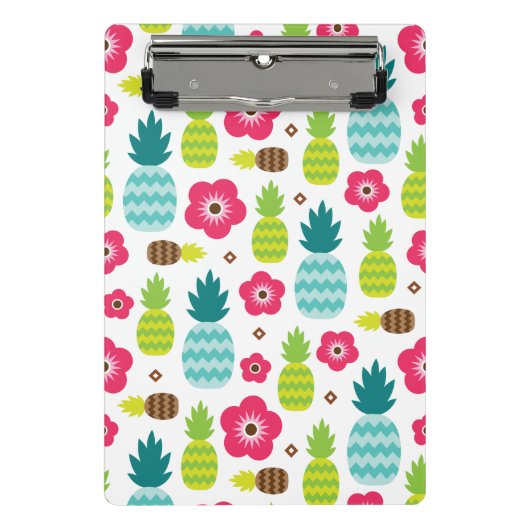 Pineappel Tropische zomer Mini Klembord (Voorkant)