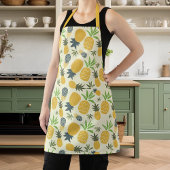 Pineappel van tropische vruchten schort