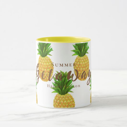 Pineappel White Mok (Midden)