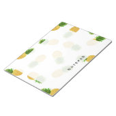 Pineappel White Notitieblok (Schuin)