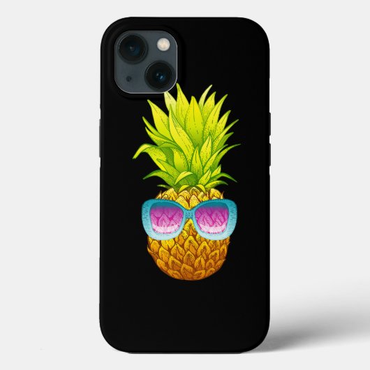 Pineappel zonnebril Beach Funny Summer Case-Mate iPhone Case (Achterkant)
