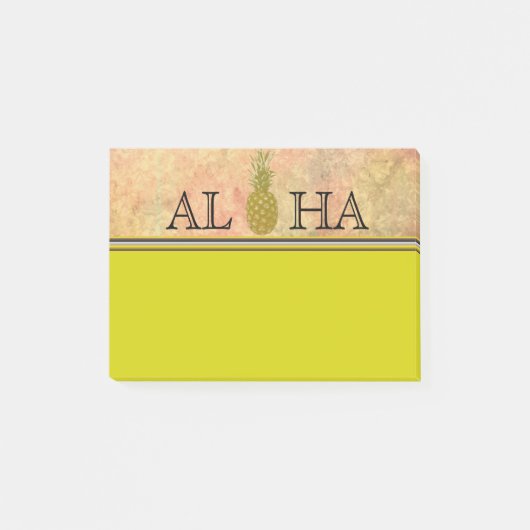 Pineappelblok Post-it® Notes (Voorkant)