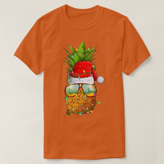 Pineappelbril voor kerstmis: wonderbaarlijk ananan t-shirt (Design voorkant)