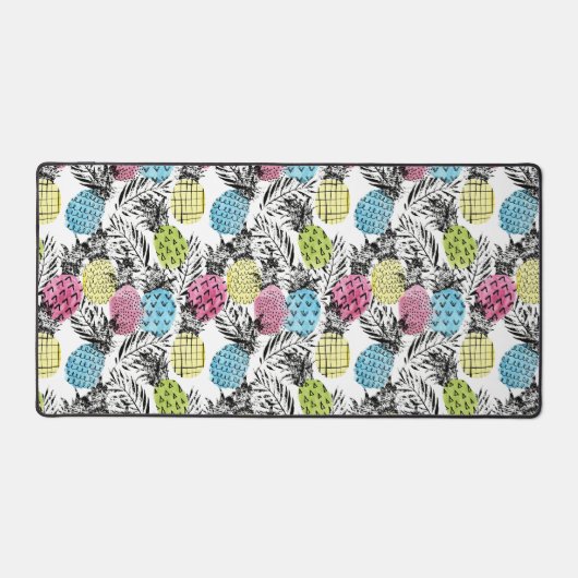 Pineappelgrunge-palmen Bureaumat (Voorkant)