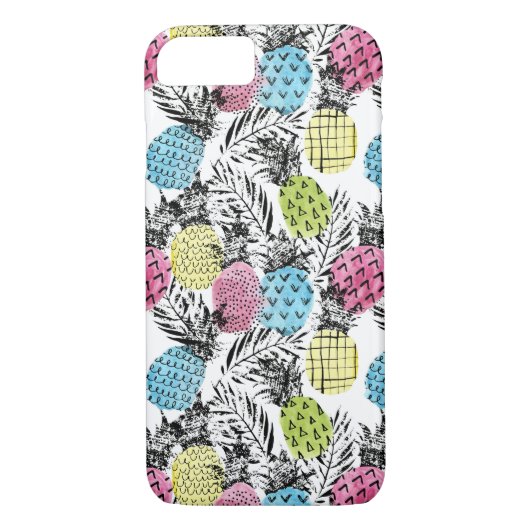 Pineappelgrunge-palmen Case-Mate iPhone Case (Achterkant)