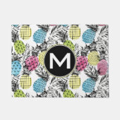 Pineappelgrunge-palmen | Monogram Deurmat (Voorkant)