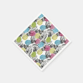 Pineappelgrunge-palmen Servet (Hoek)