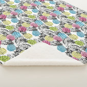 Pineappelgrunge-palmen Sherpa Deken (3/4)