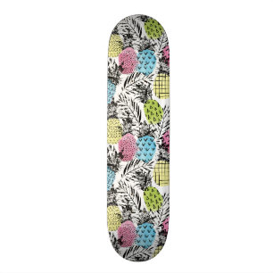 Pineappelgrunge-palmen Skateboard