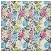 Pineappelgrunge-palmen Stof (Swatch)