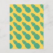 Pineappelpatroon 2 briefkaart (Voorkant)