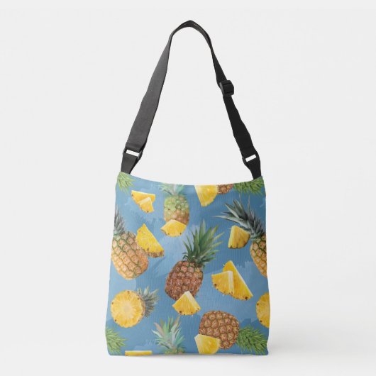 Pineappelpatroon 2 crossbody tas (Voorkant)