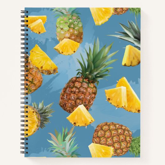 Pineappelpatroon 2 notitieboek (Voorkant)