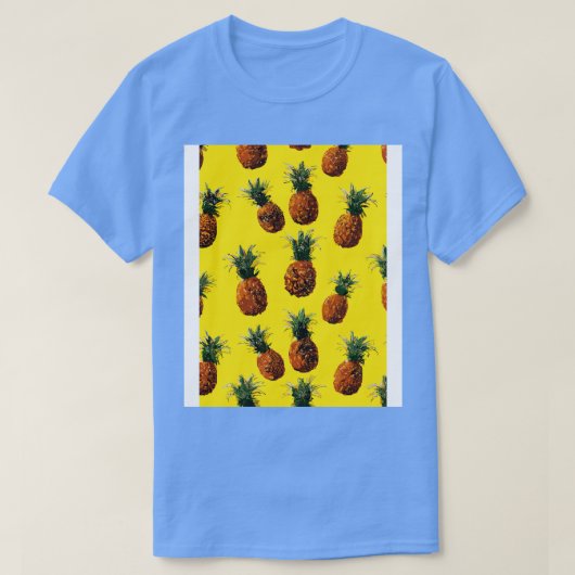 Pineappelpatroon 2 t-shirt (Design voorkant)