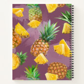 Pineappelpatroon 3 notitieboek (Achterkant)