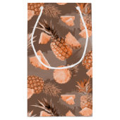 Pineappelpatroon 4 klein cadeauzakje (Achterkant)