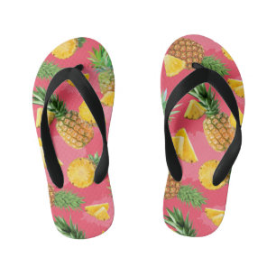 Pineappelpatroon 5 kinder teenslippers