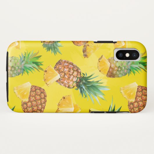 Pineappelpatroon 7 Case-Mate iPhone case (Achterkant (horizontaal))
