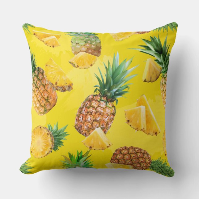 Pineappelpatroon 7 kussen (Voorkant)