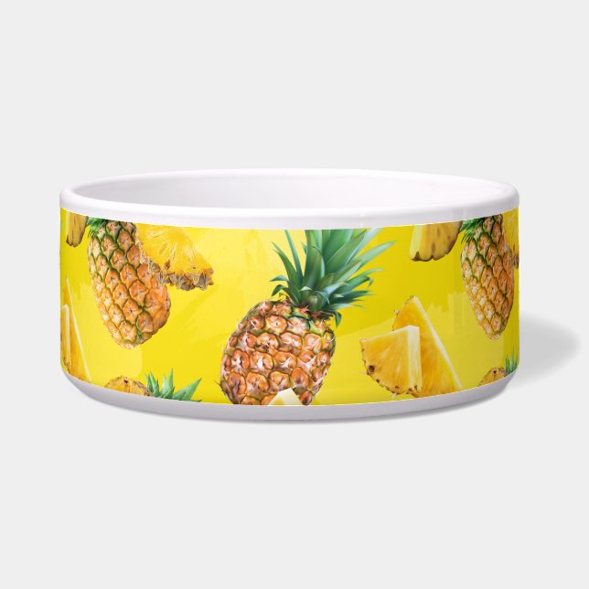 Pineappelpatroon 7 voerbakje (Voorkant)