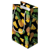 Pineappelpatroon 8 klein cadeauzakje (Achterkant Gekanteld)