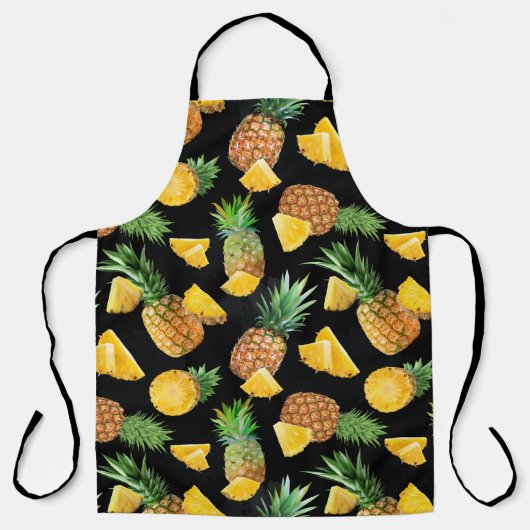 Pineappelpatroon 8 schort (Voorkant)