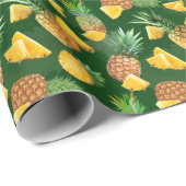 Pineappelpatroon 9 cadeaupapier (Rol Hoek)