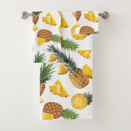 Pineappelpatroon Bad Handdoek (Insitu)
