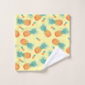 Pineappelpatroon Bad Handdoek (Wasdoekje)