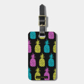 Pineappelpatroon Bagagelabel (Voorkant verticaal)