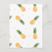 Pineappelpatroon Briefkaart (Voorkant)