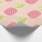 Pineappelpatroon Cadeaupapier (Hoek)