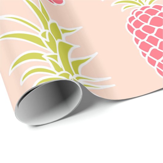 Pineappelpatroon Cadeaupapier (Rol Hoek)