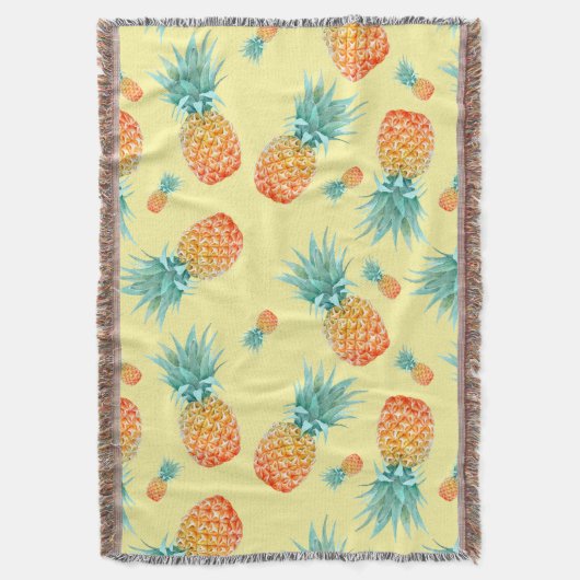 Pineappelpatroon Deken (Voorkant Verticaal)