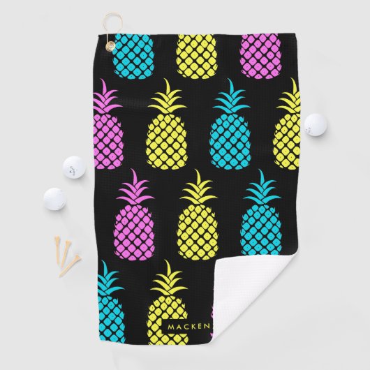 Pineappelpatroon Golfhanddoek (Insitu)