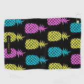 Pineappelpatroon Golfhanddoek (Horizontaal)