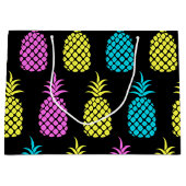 Pineappelpatroon Groot Cadeauzakje (Voorkant)