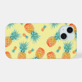 Pineappelpatroon iPhone 15 Case (Achterkant horizontaal)