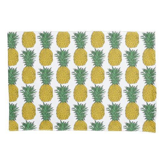 Pineappelpatroon Kussensloop (Voorkant)