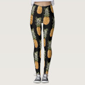 Pineappelpatroon Leggings (Voorkant)